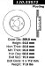 Centric Parts 120.33072 Premium Brake Rotor with E-Coating (CE12033072, 12033072)