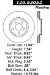 Centric Parts 120.63052 Premium Brake Rotor with E-Coating (CE12063052, 12063052)