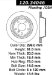 Centric Parts 120.34046 Premium Brake Rotor with E-Coating (CE12034046, 12034046)