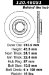Centric Parts 120.46051 Premium Brake Rotor with E-Coating (CE12046051, 12046051)