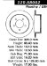 Centric Parts 120.58002 Premium Brake Rotor with E-Coating (12058002, CE12058002)