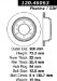 Centric Parts 120.46063 Premium Brake Rotor with E-Coating (CE12046063, 12046063)