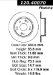 Centric Parts 120.40070 Premium Brake Rotor with E-Coating (1204007, 12040070, CE12040070)