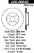 Centric Parts 120.50010 Premium Brake Rotor with E-Coating (12050010, 1205001, CE12050010)