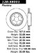 Centric Parts 120.58001 Premium Brake Rotor with E-Coating (CE12058001, 12058001)