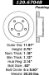 Centric Parts 120.67048 Premium Brake Rotor with E-Coating (CE12067048, 12067048)