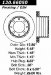 Centric Parts 120.66050 Premium Brake Rotor with E-Coating (1206605, CE12066050, 12066050)