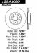Centric Parts 120.61080 Premium Brake Rotor with E-Coating (1206108, CE12061080, 12061080)