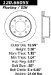 Centric Parts 120.66055 Premium Brake Rotor with E-Coating (CE12066055, 12066055)
