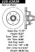 Centric Parts 120.65039 Premium Brake Rotor with E-Coating (CE12065039, 12065039)