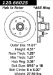 Centric Parts 120.66025 Premium Brake Rotor with E-Coating (CE12066025, 12066025)