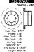 Centric Parts 120.67051 Premium Brake Rotor with E-Coating (CE12067051, 12067051)
