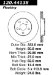 Centric Parts 120.44138 Premium Brake Rotor with E-Coating (12044138, CE12044138)