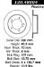 Centric Parts 120.48004 Premium Brake Rotor with E-Coating (12048004, CE12048004)