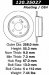 Centric Parts 120.35027 Premium Brake Rotor with E-Coating (12035027, CE12035027)