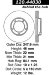 Centric Parts 120.44030 Premium Brake Rotor with E-Coating (1204403, CE12044030, 12044030)