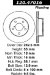 Centric Parts 120.47016 Premium Brake Rotor with E-Coating (CE12047016, 12047016)