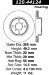 Centric Parts 120.44124 Premium Brake Rotor with E-Coating (CE12044124, 12044124)