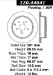 Centric Parts 120.44041 Premium Brake Rotor with E-Coating (CE12044041, 12044041)