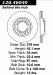 Centric Parts 120.46040 Premium Brake Rotor with E-Coating (12046040, 1204604, CE12046040)