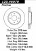 Centric Parts 120.46070 Premium Brake Rotor with E-Coating (1204607, CE12046070, 12046070)