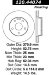 Centric Parts 120.44074 Premium Brake Rotor with E-Coating (CE12044074, 12044074)