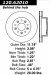 Centric Parts 120.62010 Premium Brake Rotor with E-Coating (1206201, CE12062010, 12062010)