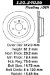 Centric Parts 120.34036 Premium Brake Rotor with E-Coating (12034036, CE12034036)