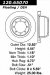Centric Parts 120.65070 Premium Brake Rotor with E-Coating (1206507, CE12065070, 12065070)