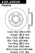 Centric Parts 120.33026 Premium Brake Rotor with E-Coating (CE12033026, 12033026)