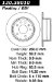 Centric Parts 120.38010 Premium Brake Rotor with E-Coating (1203801, CE12038010, 12038010)