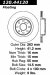 Centric Parts 120.44120 Premium Brake Rotor with E-Coating (1204412, CE12044120, 12044120)