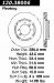Centric Parts 120.38006 Premium Brake Rotor with E-Coating (12038006, CE12038006)