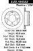 Centric Parts 120.46033 Premium Brake Rotor with E-Coating (CE12046033, 12046033)