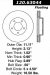 Centric Parts 120.63044 Premium Brake Rotor with E-Coating (CE12063044, 12063044)