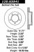Centric Premium front rotor (w/o hub) 297x26mm (2 required) (CE12065041, 12065041)