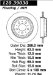 Centric Parts 120.39040 Premium Brake Rotor with E-Coating (12039040, CE12039040, 1203904)