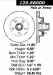 Centric Parts 120.66000 Premium Brake Rotor with E-Coating (CE12066000, 12066, 12066000)