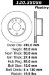 Centric Parts 120.35056 Premium Brake Rotor with E-Coating (12035056, CE12035056)