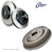 Centric Parts Premium Brake Rotor 120.34091 New (CE12034091, 12034091, T168)