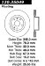 Centric Parts 120.35049 Premium Brake Rotor with E-Coating (CE12035049, 12035049)