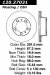 Centric Parts 120.37031 Premium Brake Rotor with E-Coating (12037031, CE12037031)