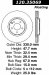 Centric Parts 120.35069 Premium Brake Rotor with E-Coating (CE12035069, 12035069)