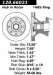 Centric Parts 120.66021 Premium Brake Rotor with E-Coating (CE12066021, 12066021)