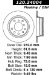 Centric Parts 120.34004 Premium Brake Rotor with E-Coating (12034004, CE12034004)