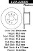 Centric Parts 120.33009 Premium Brake Rotor with E-Coating (CE12033009, 12033009)