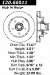 Centric Parts 120.66011 Premium Brake Rotor with E-Coating (CE12066011, 12066011)