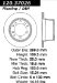 Centric Parts 120.37026 Premium Brake Rotor with E-Coating (CE12037026, 12037026)