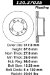 Centric Parts 120.37035 Premium Brake Rotor with E-Coating (12037035, CE12037035)