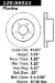 Centric Parts 120.66022 Premium Brake Rotor with E-Coating (CE12066022, 12066022)